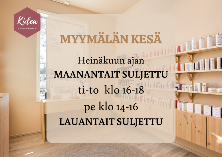 Myymalan kesa a4 vaakasuuntainen