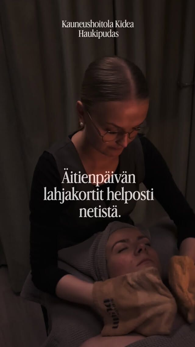 Etsitkö lahjaa äidille? 💌
Anna lahjaksi hyvinvointia ja hetki omaa aikaa 💆🏼‍♀️🥰
Äitienpäivälahjakortit helposti netistä tai hoitolasta.