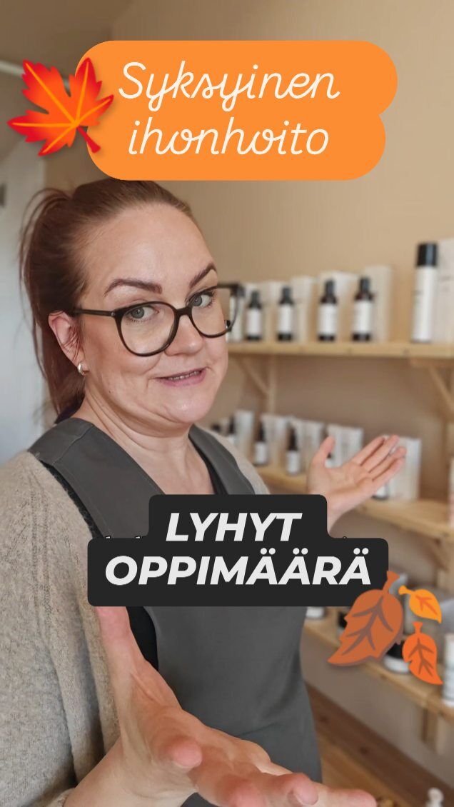 Syksy on saapunut ja ilmat viilenee! 🍂On yksilöllistä, kuinka voimakkaasti kenenkin iho reagoi lämpötilojen laskuun, mutta joillakin eron huomaa selvästi kesän jälkeen. Iho alkaa kiristellä! 😬Mutta sen ei tarvitse olla niin. Ihon tarpeisiin vastaavalla kotihoidolla, voit auttaa ihosi sopeutumaan vuodenaikojen vaihteluihin. Oikealla hoidolla ihosi pysyy hyvässä kunnossa, pehmoisena ja kosteutettuna ympäri vuoden. 🤗Syksyiseen ihonhoitoon sopivat tuotteet löydät meiltä Kideasta. Autamme sinua löytämään juuri sinulle sopivat kotihoitotuotteet! 💆🏼♀️