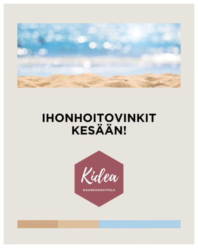 IHONHOITOVINKIT KESÄÄN! 😎Kesällä iho kohtaa yllättävän paljon haasteita: aurinkoa, lämpöä, hikeä, uimista ja UV-säteilyä.Siksi myös ihonhoitorutiinia kannattaa hieman päivittää kesään sopivaksi! 🌿Tässä muutama tärkeä vinkki kesäihon hoitoon:
🌞 aurinkosuoja
🫧 huolellinen puhdistus
💧 kosteutus
✨ antioksidantit
🌾 ihon rauhoittaminenKarusellista löydät myös tuotesuosituksia kesän ihonhoitoon!