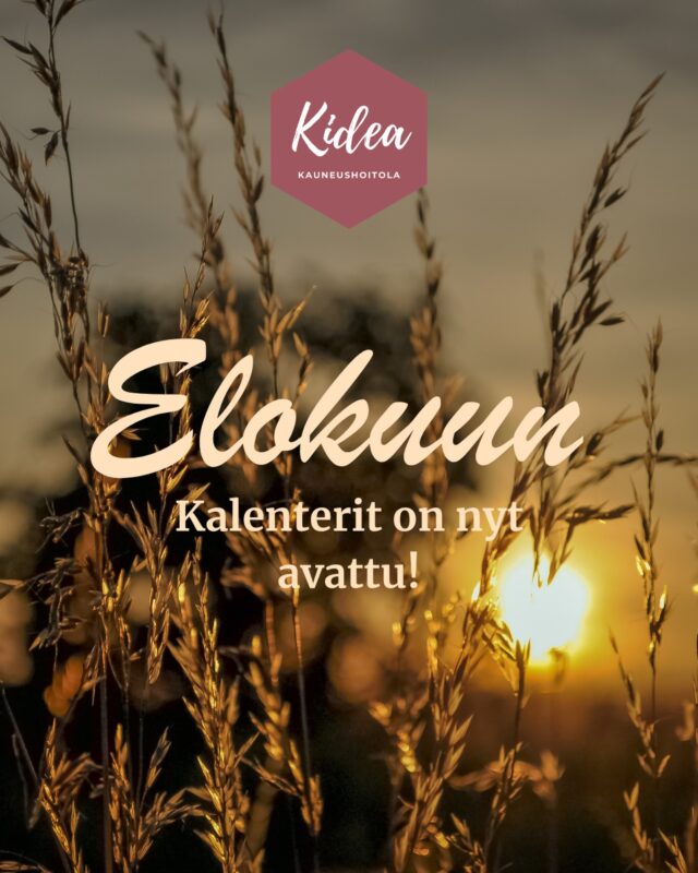 Ajanvarauskalenteri on auki nyt elokuun loppuun asti!🌾Mikäli haluat tulla hoitoon tai huoltoon, suosittelemme varaamaan ajan ajoissa!☀️Kesällä kalenterit ruuhkautuu. Jos et löydä kalenterista sopivaa aikaa, ilmoittaudu peruutuslistalle soittamalla tai viestillä!📞Aurinkoista kesää kaikille, nähdään hoitolalla!👋🏻💕