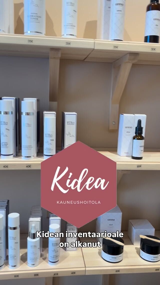 InventaarioALE!🛍️
Kaikki tuotteet -15%
Murumuru-kasvotuotteet ja Ekopharma-hiustuotteet -25%MYYMÄLÄ AVOINNA:
Ma-to klo 16-18
Pe 14-16
La 12-14Tervetuloa!😍